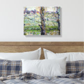 ビンセント・ヴァン・ゴッホ | View of Arles, 1889 キャンバスプリント (インサイチュ (寝室))