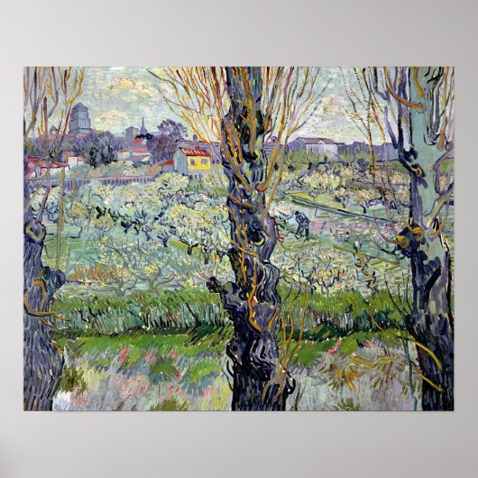 ビンセント・ヴァン・ゴッホ | View of Arles, 1889 ポスター (正面)
