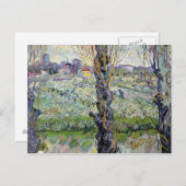 ビンセント・ヴァン・ゴッホ | View of Arles, 1889 ポストカード (正面/裏面)