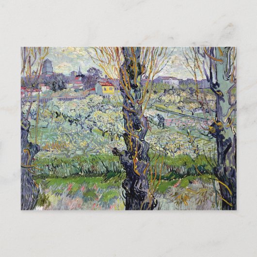 ビンセント・ヴァン・ゴッホ | View of Arles, 1889 ポストカード (正面)