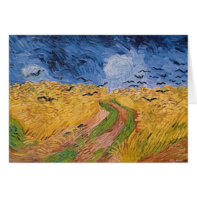 ビンセント・ヴァン・ゴッホ | Wheatfield with Crows, 1890 (正面横)