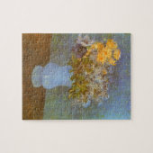 ビンセント・ヴァ ヴァ品亮いちご、デイジー、アネモネの花瓶（ゴッホ） ジグソーパズル (横)