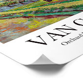 ビンセ縁どン・ヴァン・ゴッホによる果樹園 ポスター (角)