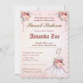 ビンタンジェスウィート16キンチェニェラ招待状 招待状 (正面)