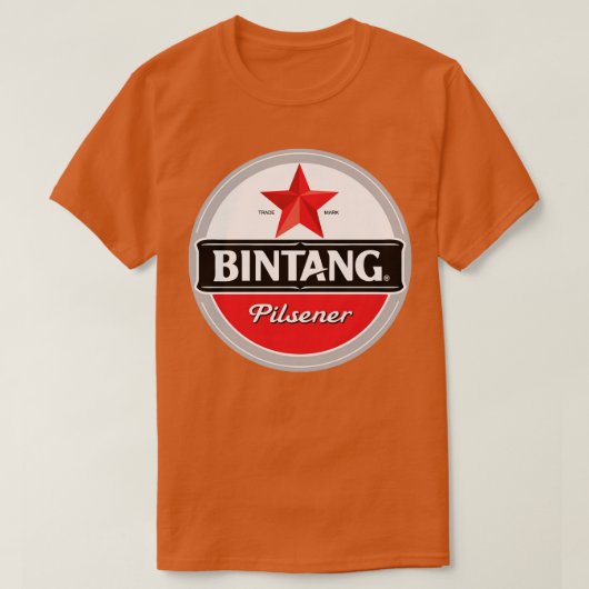ビンタンビール商品 Tシャツ (デザイン正面)