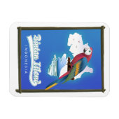 ビンタン島インドネシアの旅行マップ マグネット (横)