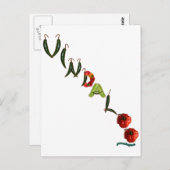 ビンダロチリペッパー ポストカード (正面/裏面)