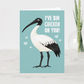 ビンチキンをお願い – Ibis Valentines シーズンカード (正面)