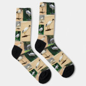 ビンチキンフォトコラージュ、クルーソックス ソックス (右)