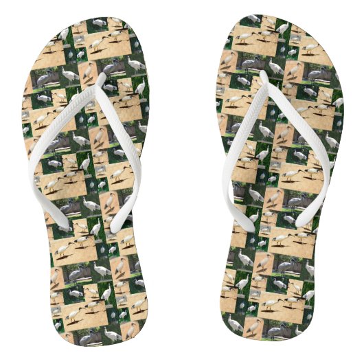 ビンチキンフォトコラージュ、ビーチサンダル ビーチサンダル (ソール)