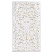 ビンテモダンージ·ウエディング·モノグラム スモールペーパーバッグ (裏面)