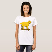 ビンテージおもちゃの犬アートTシャツ Tシャツ (正面フル)