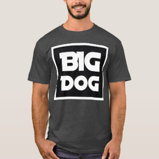 ビンテージな大きな犬の少年 Tシャツ