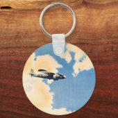 ビンテージな輸送手段, アホウドリ飛行機 キーホルダー (正面)