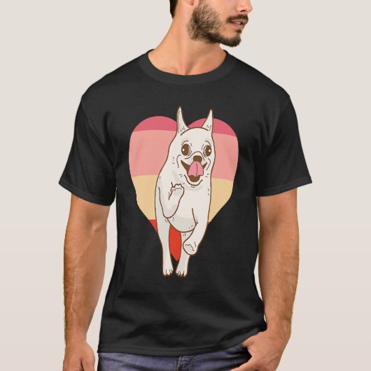 ビンテージのかわいいチワワ Tシャツ (正面)
