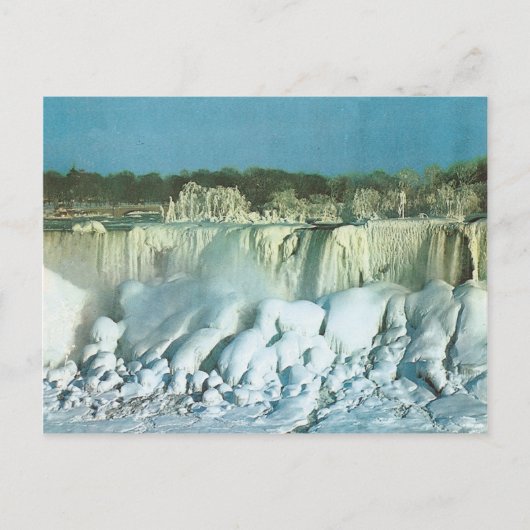 ビンテージのアメリカ滝 ポストカード (正面)