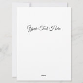 ビンテージのイースターバニーと巨大な卵 シーズンカード (裏面)