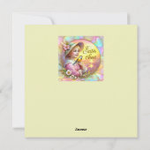 ビンテージのイースター ～ イースターの喜び ～ スイートガール ～ シーズンカード (裏面)