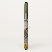 ビンテージのイースター、ビクトリア時代の少女ウサギ卵 Case-Mate iPhoneケース (裏面/右)