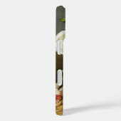 ビンテージのガーデンローズをガラス製の花瓶に Case-Mate iPhoneケース (裏面 / 右)