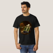 ビンテージのレジスター計算機 Tシャツ (正面フル)