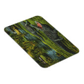 ビンテージのワニ、海洋生物爬虫類動物 マグネット (右側)