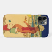 ビンテージの子供たち、姉妹の家族の海辺でのバケーション Case-Mate iPhoneケース (裏面(横))