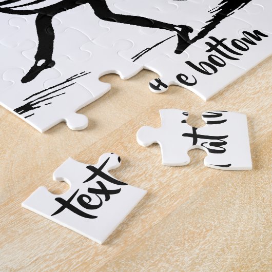 ビンテージの昆虫のダンス; 青いボトルフライ ジグソーパズル (側面)