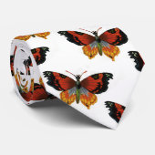 ビンテージの昆虫または虫、美しい蝶 ネクタイ (ロール)
