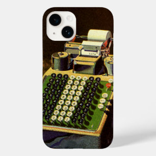 ビンテージの業務用コンピューターメーター会計計算機 Case-Mate iPhone 14ケース