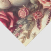 ビンテージの赤い帽子のティーパーティー 薄葉紙 (詳細)