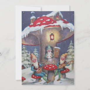 ビンテージの遊クリスマス格言の音楽 シーズンカード