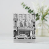 ビンテージの酒屋の写真 ポストカード (スタンド正面)