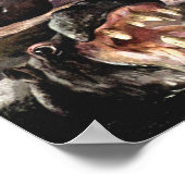 ビンテージの野生動物、シーワンによるカバ ポスター (角)