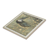 ビンテージの鳥アート ダッチ ビクトリアン タイル (側面)