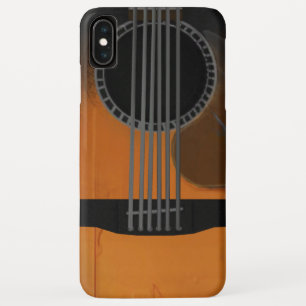 ビンテージアコースティックギター iPhone XS MAXケース