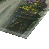 ビンテージウェディング、新郎新婦と（ユダヤ教）メノラー カッティングボード (角)