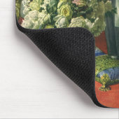 ビンテージウェディング、新郎新婦と(ユダヤ教)メノラー マウスパッド (コーナー)