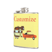 ビンテージカーとキャンパーサンダー_コーブ フラスク (左)