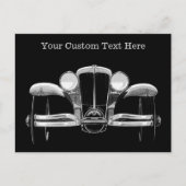 ビンテージカーカスタムはがき ポストカード (正面)