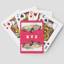 ビンテージカーカスタム・・遊モノグラム・カード トランプ