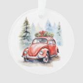 ビンテージカークリスマス オーナメント (正面)