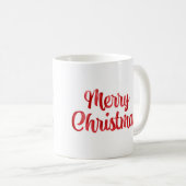 ビンテージカークリスマス コーヒーマグカップ (正面右)