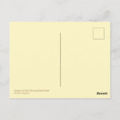 ビンテージカーステアリングダッシュオールドゲージ ポストカード (裏面)