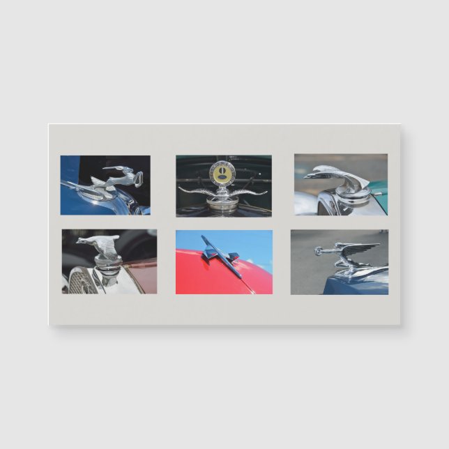 ビンテージカーフードオーナメント (正面)