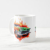 ビンテージカー コーヒーマグ コーヒーマグカップ (正面左)