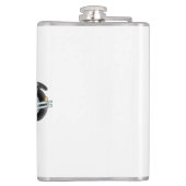 ビンテージカー – 名前の追加 –  フラスク (裏面)