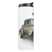 ビンテージカー – 名前を追加 – コーヒーサーマルタンブラー タンブラー (回転左)