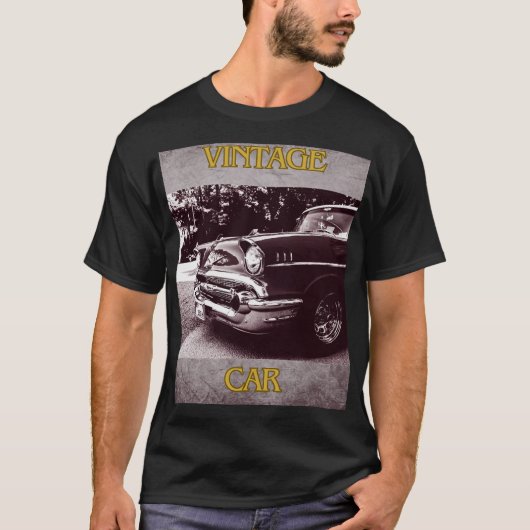 ビンテージカー Tシャツ (正面)