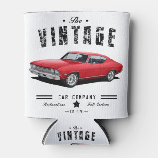 ビンテージカーco chevelle 缶クーラー